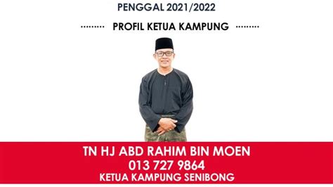 Profil Ketua Kampung Dalam Bahagian Pasir Gudang Umno Bahagian Pasir