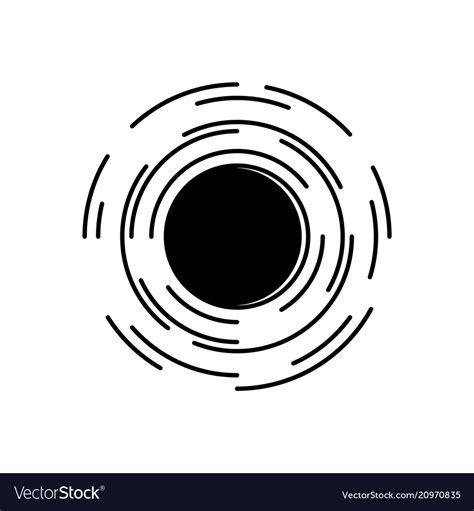 21 Black Hole Icon Icon Logo Design