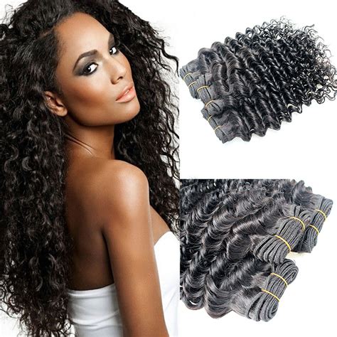With a curly weave, you can create sexy, practical you don't have to color your natural hair, so this is a great time to see what colors look best on you. 4Pcs Lot Malaysian Curly Hair Weave 100% Human Hair ...