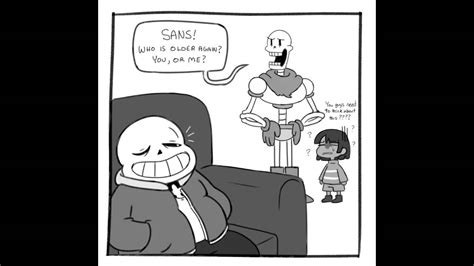 Papyrus And Sans Older Brother Undertale Comic Youtube
