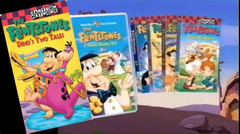 Opening To The Flintstones Dinos Two Tales 1998 Vhs 60fps Youtube