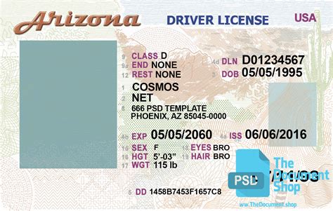 Arizona Drivers License USA - TheDocumentShop