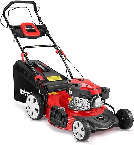 Mellcom Gas Lawn Mower 4 Cycle 173cc Ohv 21 Inch Trimming Mower 4 In 1