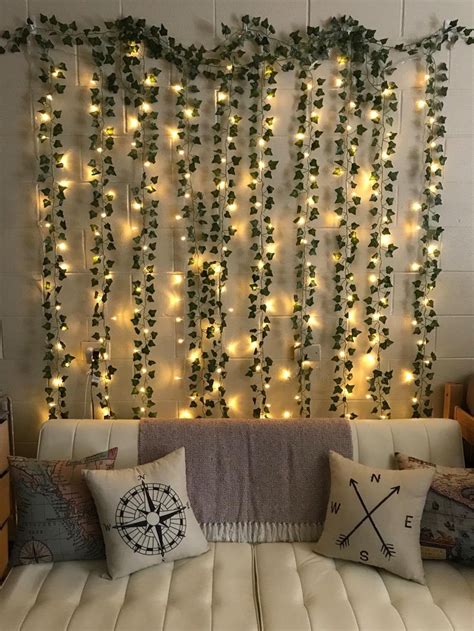 12 Pack 82 Inch Artificial Ivy Garland Fake Plants Boho Vsco Etsy In