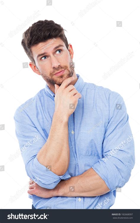 Affordable and search from millions of royalty free images, photos and vectors. Man Thinking Stock Photo (Edit Now) 182668097 - Shutterstock