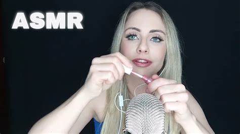 asmr portuguÊs de gloss e rimel asmr portuguese mascara and lipgloss sounds youtube