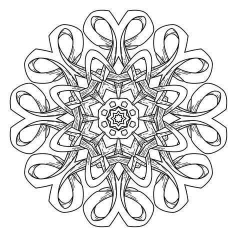 Elegant Abstract Mandala Mandalas With Geometric