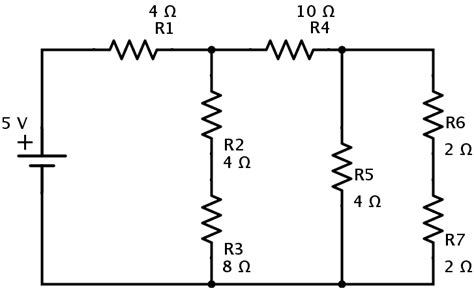 In one problem, the resistor values may be given and the current in all the branches are the unknown. Resistors in Series and Parallel Combination of Networks