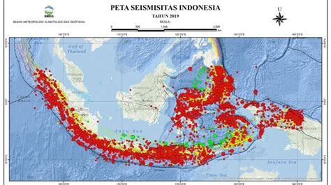 6 Wilayah Indonesia Yang Paling Sering Diguncang Gempa Tektonik Di 2019