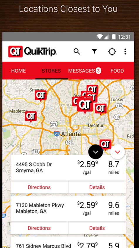 Only ebay users registered with an address located in the us are eligible for the coupon. QuikTrip QT Gas, Food Coupons for Android - Download