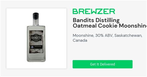 Bandits Distilling Oatmeal Cookie Moonshine District Brewin