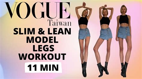 Vogue Slim And Lean Model Legs Workout Nina Dapper Lifestyle Coach