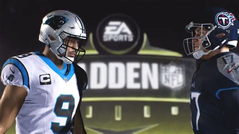 Madden NFL 24 Carolina Panthers Vs Tennessee Titans Simulation Week