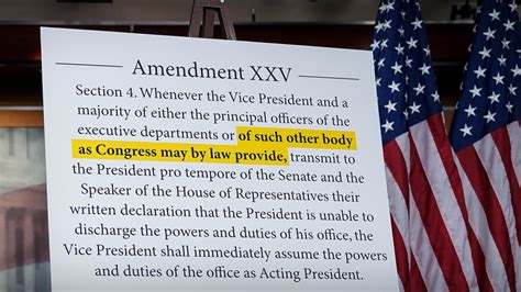 The need for a constitutional amendment manifested in 1841 when president william henry harrison died while in office. What Is the 25th Amendment? - TheStreet