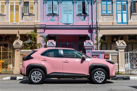 Toyota Yaris Cross Hybrid Review Blaque Pink Topgear Singapore