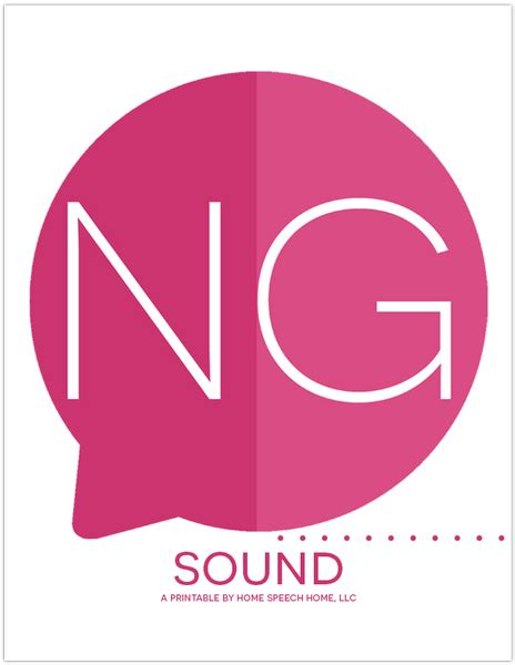 Ng Sound Printable Flashcards For Speech Therapy Practice Homespeechhome
