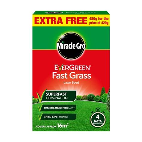 Miracle Grow Evergreen Fast Grass Lawn Seed Ray Grahams Diy Store
