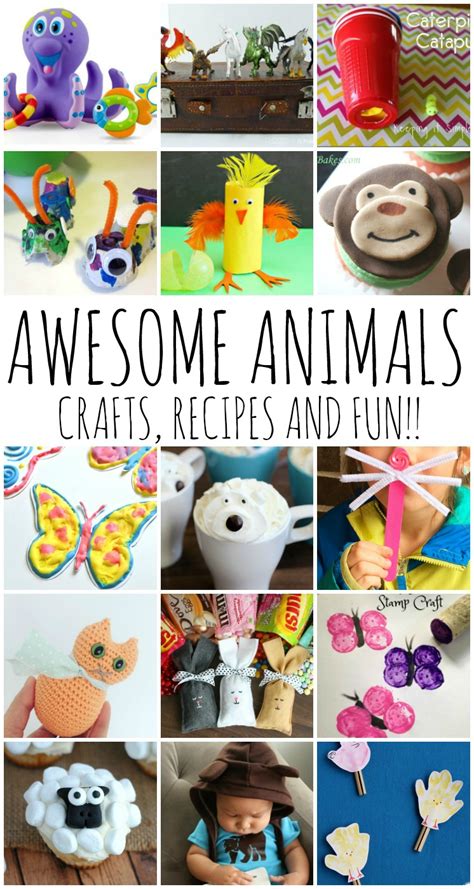 Awesome Animal Crafts Recipes And Kid Ideas And Block Party Rae Gun