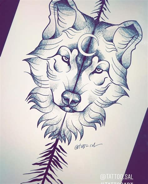 Coolest Wolf Tattoo Designs Wild Tattoo Art In Addition Wolf Designs