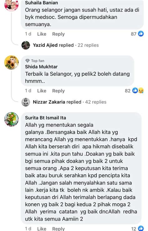2 Ceramah Ustaz Wadi Annuar Di Selangor Dibatalkan Buzzkini