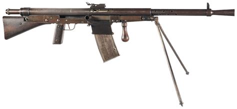 Historical Firearms The Chauchat The Fusil Mitrailleur Modele