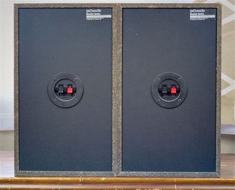 Polk Monitor 4 Series Bookshelf Speakers 1980s Reverb