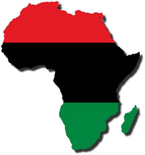 Africa Flag Map By Captainvoda On Deviantart Africa Flag Africa Flag