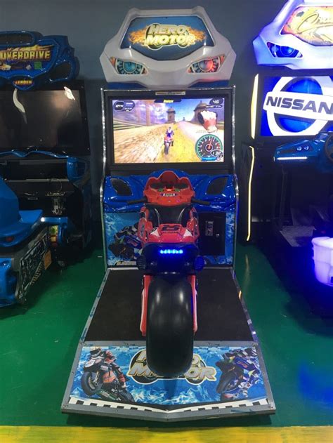 Hero Motor Arcade Car Racing Game Machine Yuto Games