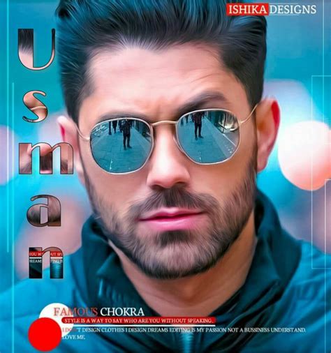 Cool Boy Usman Name Dp Happy wedding whatsapp dp cover photo best pics.