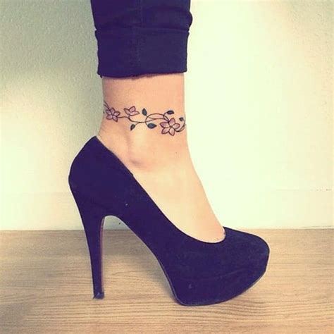 101 Sexy Ankle Tattoo Designs That Will Flaunt Your Walk