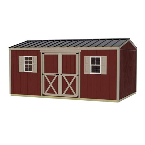 Best Barns Cypress 16 Ft X 10 Ft Wood Storage Shed Kit With Floor