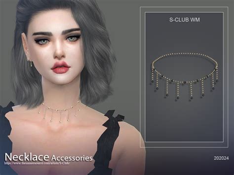 The Sims Resource S Club Ts4 Wm Necklace 202024