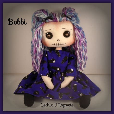 Gothic Art Cloth Doll Gothic Dolls Art Dolls Cloth Gothic Art