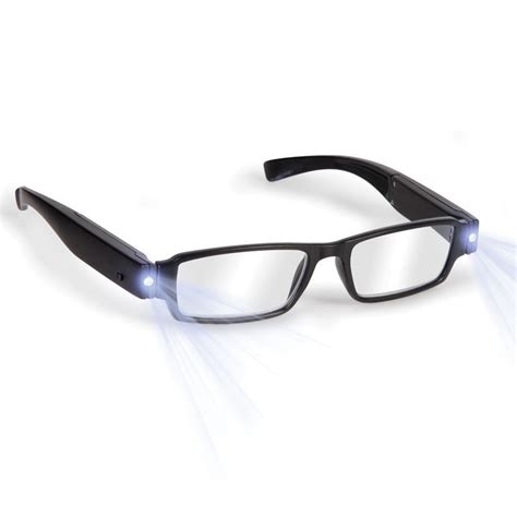 Lighted Reading Glasses Tortoise 1 25 Health And Personal Care
