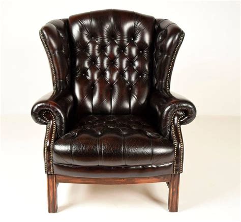 Get free shipping on qualified wingback chair accent chairs or buy online pick up in store today in the furniture department. Sinlgle Vintage Tufted Leather Wingback Chair at 1stdibs