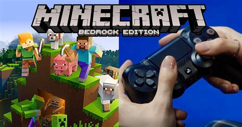 Minecraft Bedrock Version Is Coming To Ps4 Tomorrow With Crossplay