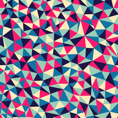 Seamless Geometrical Triangle Pattern Triangle Pinterest