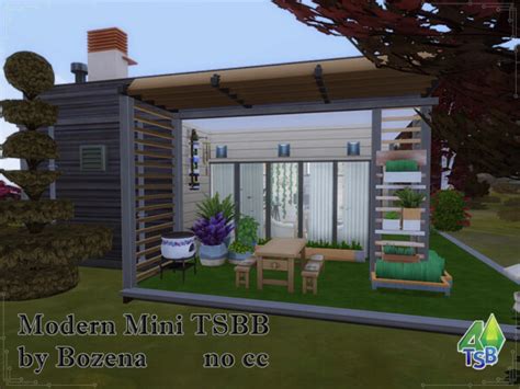 Modern Mini Tsbb By Bozena From Tsr • Sims 4 Downloads