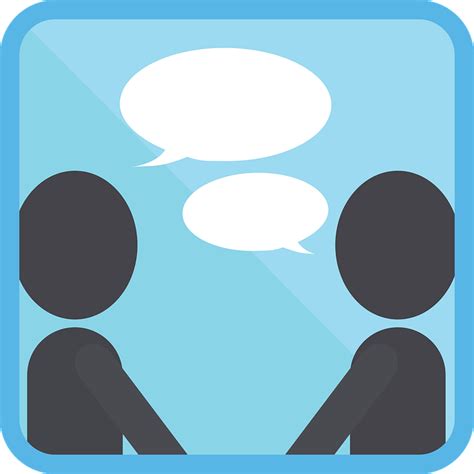 Icon People Talk Free Vector Graphic On Pixabay