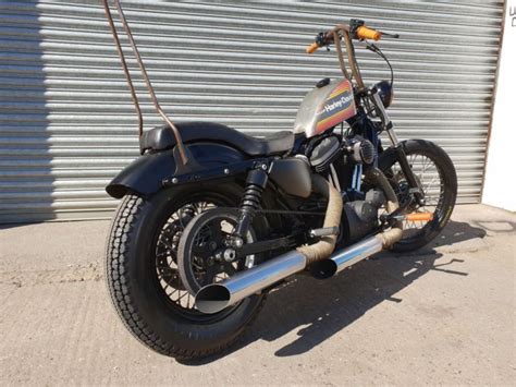 2013 harley davidson sportster custom built by 68 custom austria.follow us on ig: 2013 HARLEY DAVIDSON SPORTSTER 883 IRON CHOPPER BOBBER ...