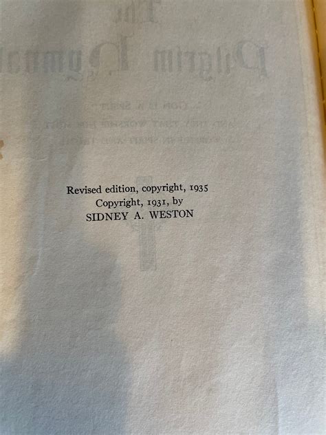 Two Hymnals Pilgrim Hymnal Revised Edition 1935 Congregational Worship