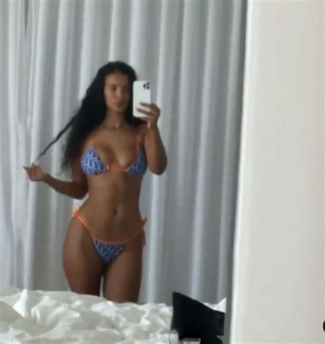 Maya Jama Sends Fans Wild As She Flaunts Hourglass Curves In Scorching