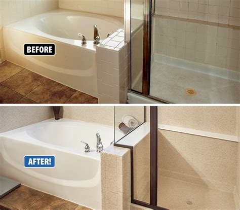 Miracle method refinished the tub and tile in just 3 days at a fraction of the cost of. This tub and tile were all completely refinished by ...