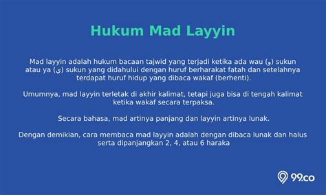 11 Contoh Mad Layyin Plus Surat Dan Ayatnya Terlengkap