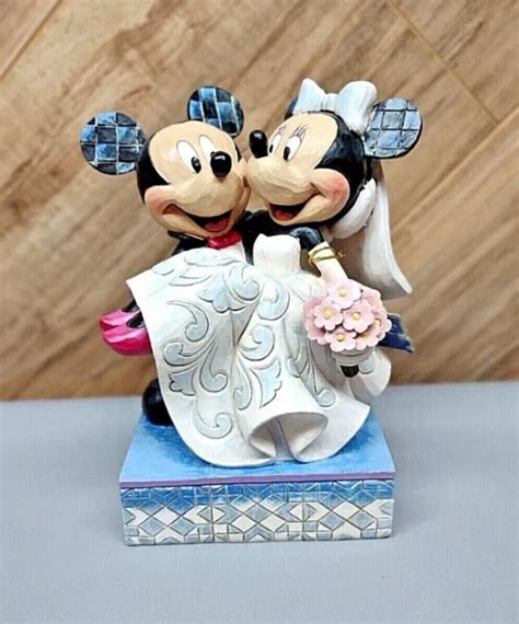 Jim Shore Disney Traditions Mickey And Minnie Mouse Wedding Marriage