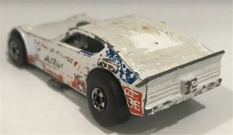 Vintage 1977 Hot Wheels Diecast Don Snake Prudhomme White Army Funny
