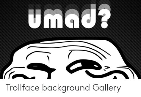 100 Epic Best Troll Face Black Background 3d Wallpaper