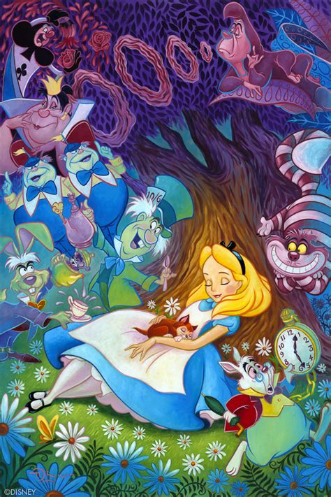 Alice In Wonderland Disney Fan Art Fanpop
