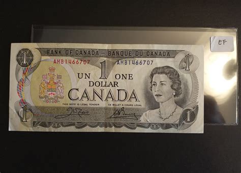 1973 Canada 1 Dollar Bill Canadian Banknotes Various Grades Etsy
