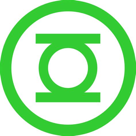 Green Lantern Logo Transparent Green Lantern Logo Printable Kids